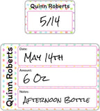 Name Bubbles - Reusable Baby Bottle Labels by NameBubbles
