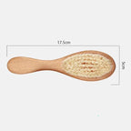 Wooden Handle And Super Soft Goat Hair, Soft Baby Brush - Image 2