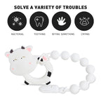 Baby Teething Toys, Food Grade Silicone Teether - Image 3