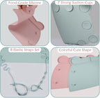 Picowe 2 Pack Silicone Suction Placemats - Image 3