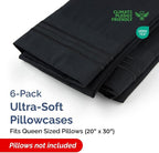 Queen Pillow Cases Set of 6 - Image 2