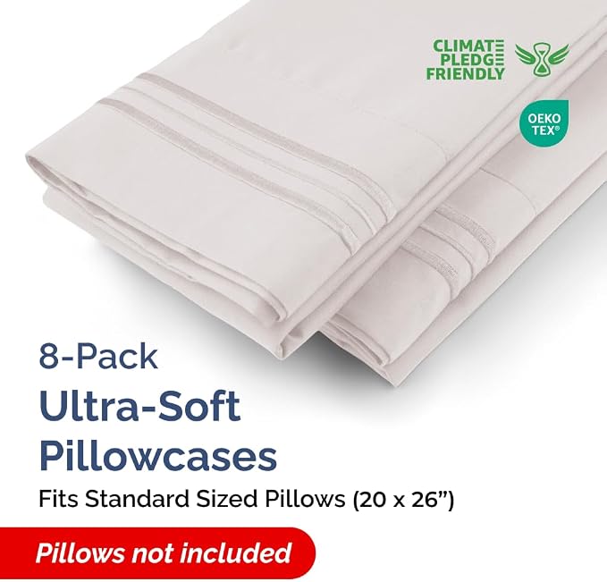 Standard Pillow Cases Set of 8 - Image 2