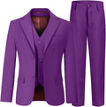 Boys' 3 Piece Suit Set with Suit Jacket, Formal Tuxedos Slim Fit Ring Bearer by Hipfun