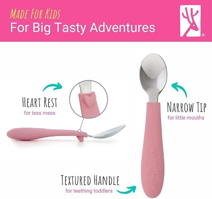 Elk and Friends Kids Silverware - Image 3