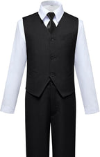 Visaccy Boys Suits Slim Fit Dress Clothes Ring Bearer Outfit - Image 5