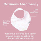 Copper Pearl 4 Pack Soft Cotton Baby Bibs - Image 2