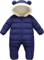 Newborn Baby Snowsuit Cute Boy Clothes Toddler Girl Snow Suits Jacket by Fumdonnie
