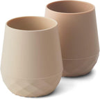 SAMiGO Silicone Baby Cups for 6-12 Months, Tiny Open Cups for Training and by SAMiGO