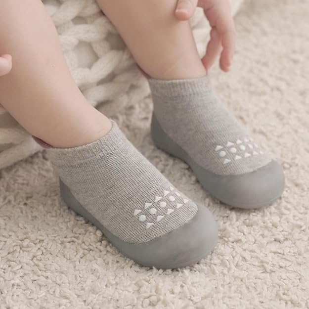 Baby Sock Shoes Baby Walking Shoes Infant Non-Slip Breathable Slippers - Image 4