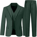 Boys' 3 Piece Suit Set with Suit Jacket, Formal Tuxedos Slim Fit Ring Bearer by Hipfun