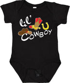 inktastic Lil' Cowboy Baby Bodysuit by Inktastic