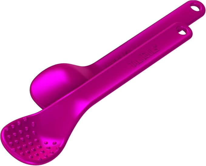 TalkTools Bumpy Magenta Spoons | Provides Oral Awareness During Feeding | - Image 3