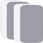 4-Pack Fitted Pack and Play Sheets by Bilobanbabybedding