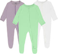 Baby Boy Footed Pajamas with Mittens, Rayon Made from Bamboo Sleepers, 2 Way by GUISBY