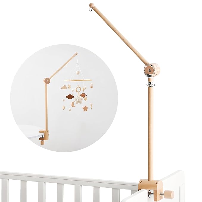 let's make Baby Crib Mobile Arm by letsmake