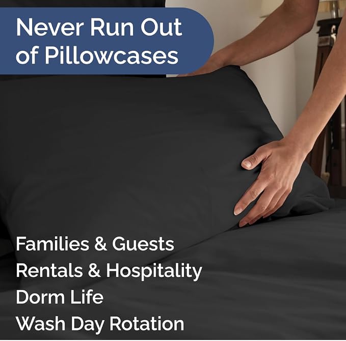 Queen Pillow Cases Set of 10 - Image 5