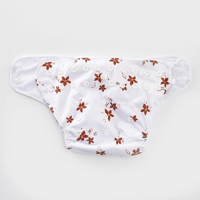 HappyFlute 9 Sets Newborn Baby Cloth Pocket Diapers One Size Adjustable Reusable - Image 4