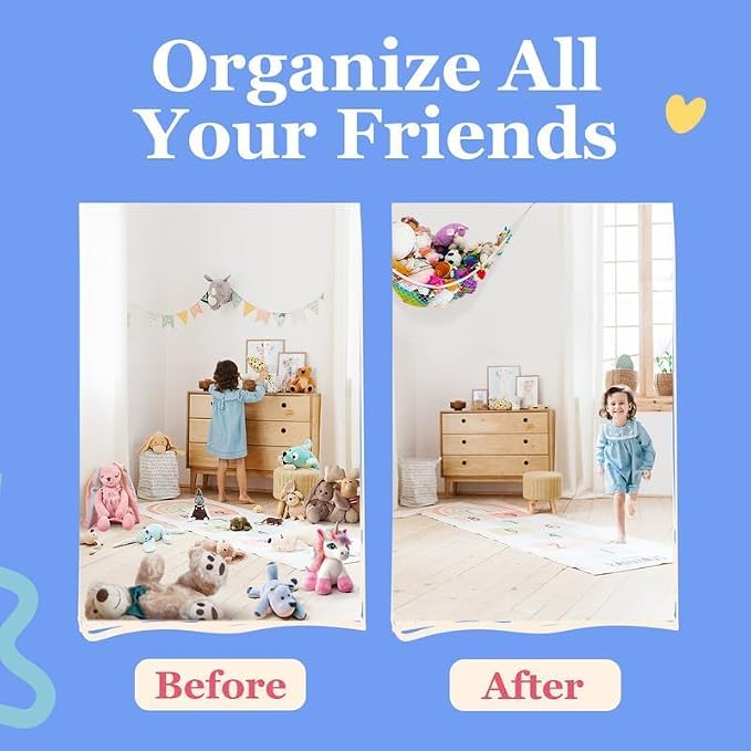 Lilly's Love Stuffed Animal Storage Hammock - Image 4