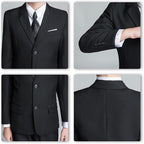 JPF Boy's Formal Suit Set Slim Fit Kids Tuxedo Suits - Image 5