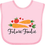 inktastic Future Foodie Cute Vegetable Baby Bib by Inktastic