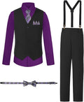Boys Suits Formal Dress Vest and Pants Set by Unknown