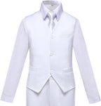 Boys Suit for Kids Tuxedo Suits for Wedding Formal Suit Set Toddler Boy Dress - Image 4