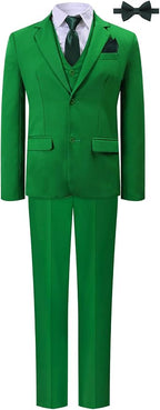 A&J DESIGN Boys 7-Piece Formal Suit Ring Bearer Outfit by AJDESIGN