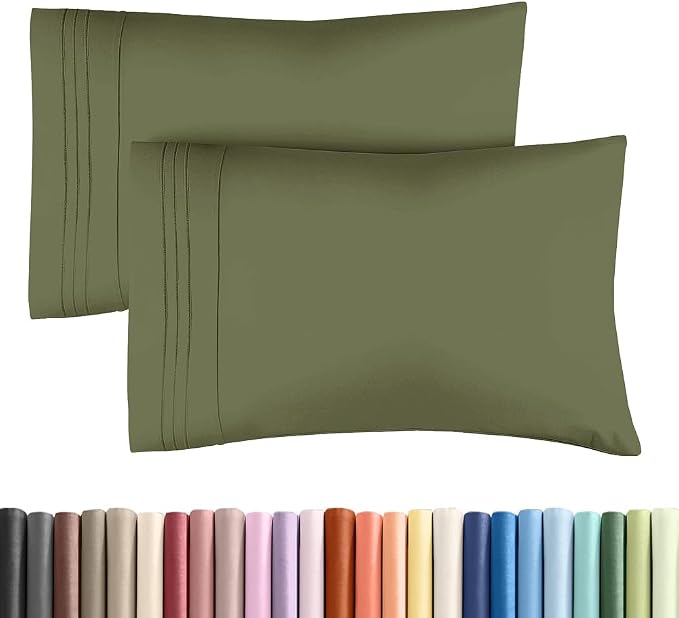 King Standard Pillow Cases Set of 2 by CGKUnlimited