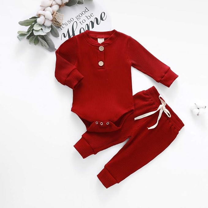 Bmnmsl Newborn Baby Boy Fall Clothes 3 6 12 18 24 Months Outfits Long Sleeve - Image 2
