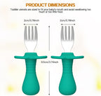 Baby Forks Toddler Forks for Self Feeding, Kids Forks - Image 2