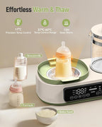 Feekaa Multifunctional Baby Bottle Warmer, Steamer and Dryer, 44oz Baby Formula - Image 5