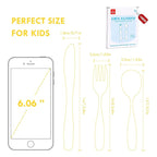 Lehoo Castle 6 Pieces Toddler Utensils, Kids Silverware - Image 8