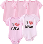 Newborn Layette Gift Set Bodysuits Pants - Image 2