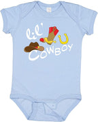 inktastic Lil' Cowboy Baby Bodysuit by Inktastic