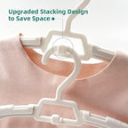 24 Pack Adjustable Baby Clothes Hangers - Image 4