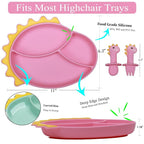 Silicone Suction Plates for Baby Toddler - Image 2