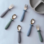 6 Pieces Toddler Utensils, Kids Safe Spoons and Forks, Children Silverware Set - Image 4