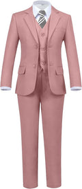 Boys' 5 Piece Formal Suit Set by Hipfun