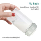 COMI Wide Neck Glass Breastmilk Collection n Storage Bottle, 4 Packs, 6oz - Image 5