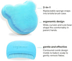 oogiebear Cradle Cap Brush Kit for Babies – Gentle and Safe Scalp Massage Care - Image 2