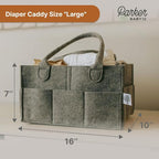 Parker Baby Co. Diaper Caddy - Image 6