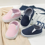 Morbido Infant Baby Boys Girls Canvas Sneaker Toddler Slip On Anti Skid Newborn - Image 2