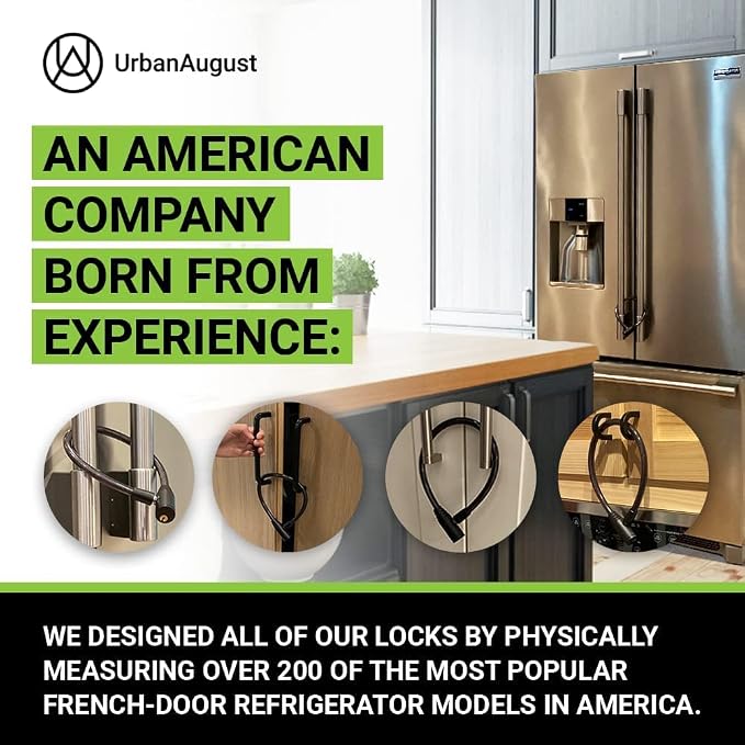 Urban August Child-Proof Refrigerator Lock - Image 6