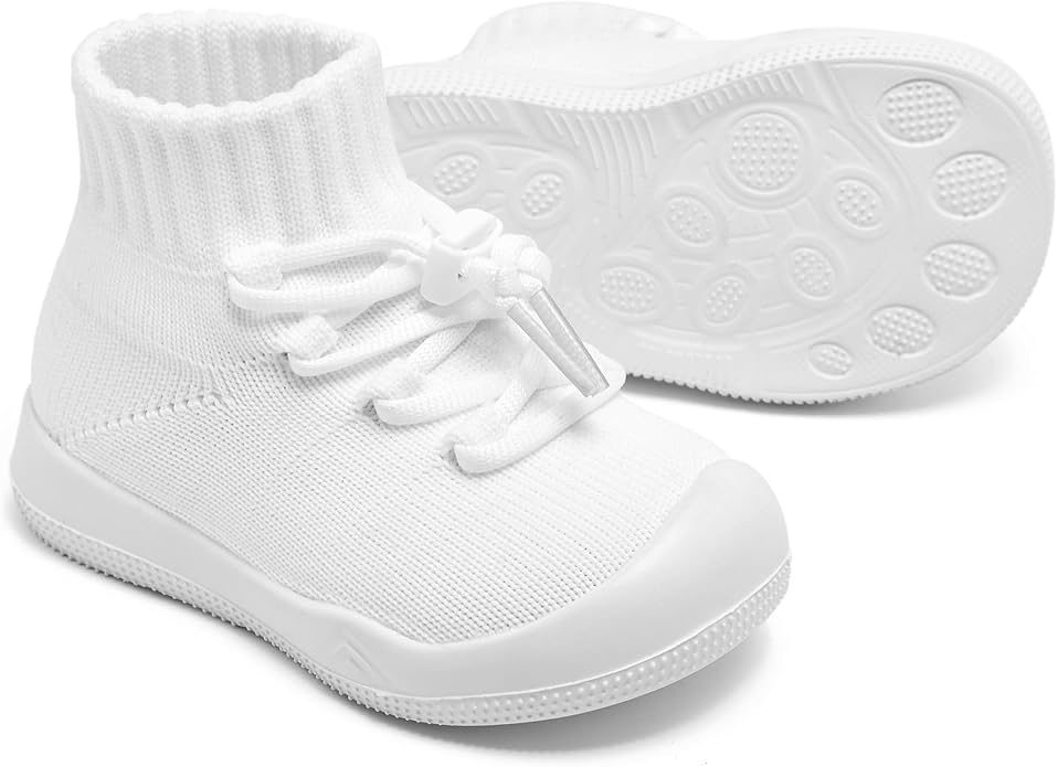 Baby Non Slip Socks Shoes Boys Girls Soft Slip On Sneakers Protection Toe - Image 4