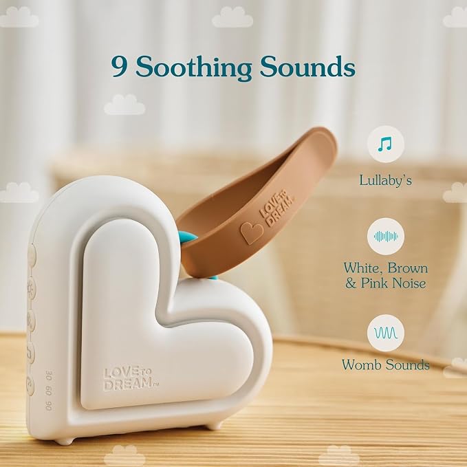 Love to Dream Sleep Machine, Baby White Noise Machine - Image 7