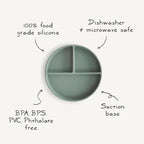 mushie Silicone Suction Plate | BPA-Free Non-Slip Design - Image 8