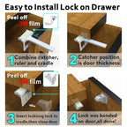 Upgraded Adhesive Magnetic Child Safety Locks - Image 8
