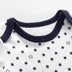 Chamie Newborn Baby Cute Design Bodysuit Short Sleeve One-Piece Baby Clothes - Image 2
