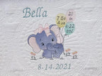Personalized Baby Blanket Baby Quilt Monogrammed Blankets - Image 3