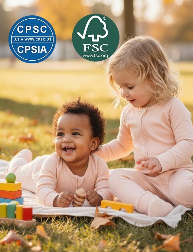 JunNeng Viscose from Bamboo Baby Sleeper, Newborn Footie Pajamas - Image 2